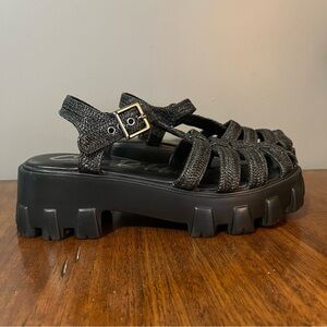 Cape Robbin woven sandals. Women’s size 9. Like new!